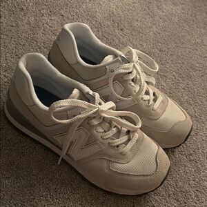 New Balance Women's Beige Sneakers